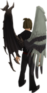A player with the Paradox wings equipped
