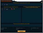 Respawn interface.png (84 KB) Interface that shows up after players death, where you can choose respawn location and items to keep