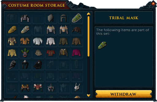 Costume Room Guide - Pages ::  RuneScape Help :: The Original  RuneScape Help Site!