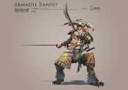 Concept art of the Armadylean myrmidon.