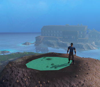 Cryptic clue Braindeath Island lake.png