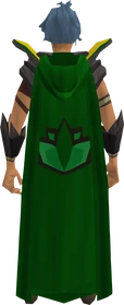 Retro hooded herblore cape equipped