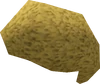 Yellow afro detail