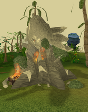 Dead evil tree (burning)