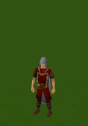 A player performing the Quest point cape emote