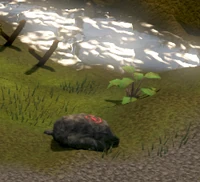 Hidey-hole Barbarian Village bridge