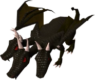 The King Black Dragon, prior to his graphical update.