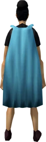 Fremennik cloak (cyan) equipped