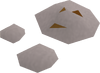 Ground mud runes detail