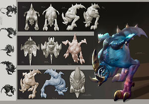 Gorak concept art