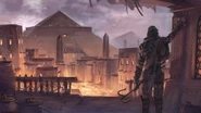 Concept art of Menaphos, as seen at RuneFest 2016