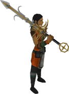 Saradomin godsword equipped.png (345 KB) A player wielding a Saradomin godsword.