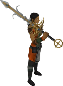Saradomin godsword equipped