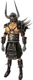 Lucky Bandos equipment equipped