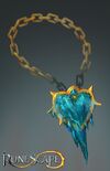 Heartfreezer amulet concept art