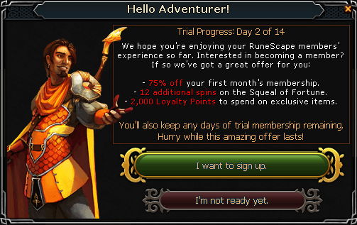 Old School RuneScape 1-Month Membership no Steam