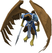 A ranged Aviansie. Players using Ranged should only attack these.