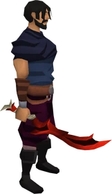 Dragon scimitar equipped