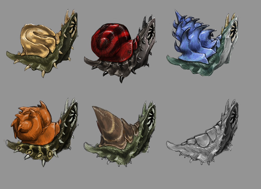 Blood Blamish Snail - The RuneScape Wiki