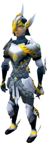 Armadyl armour set equipped
