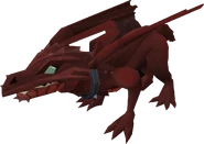 Baby red dragons, level 47