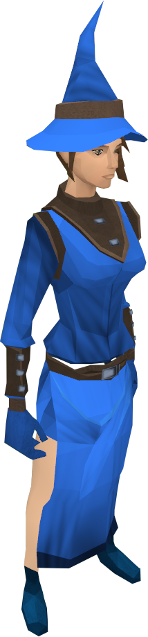 Blue skirt runescape on sale