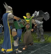 Kaqemeex during the , fighting with a 