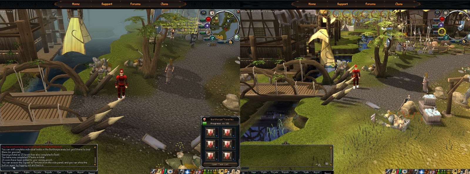 RuneScape on X: Amazing graphics; improved performance. Download the new  #RSNXT client here!   / X