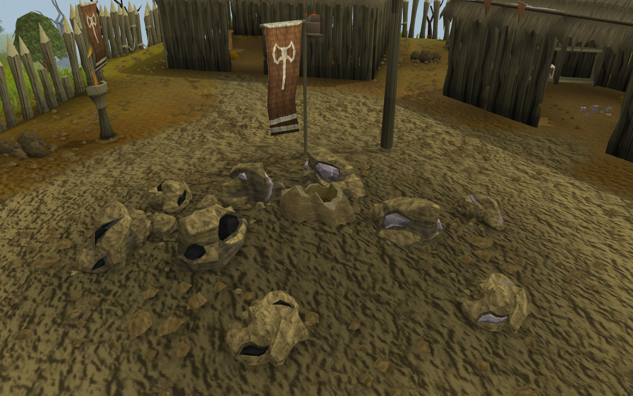 Barbarian Village mining site, RuneScape Wiki