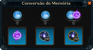 Conversão de memórias