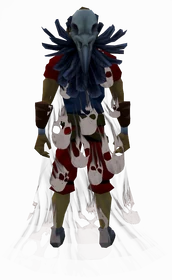 Soul cape (white) equipped