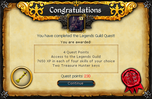 Legends' Quest - OSRS Wiki