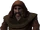 Cloaked figure