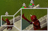 The player in this image is believed to be wearing a dragon platebody. This image appeared on RuneScape frontpage before the platebody was released.