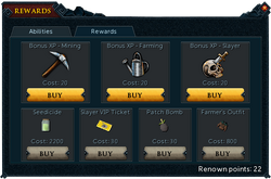 Skilling rewards