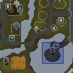 Sinkholes (Taverley) location