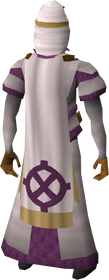 Ancient cloak equipped