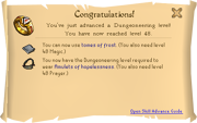 Amulet of Hopelessness previously appeared on the level up screen