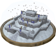 Lumbridge Castle was immortalised in a snow globe from the 2007 Christmas event.