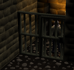 Player in cell draynor manor