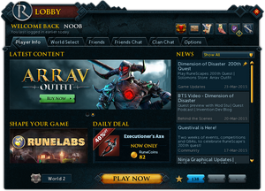 Runescape Lobby