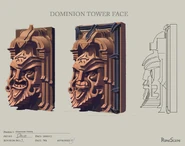 Arte conceitual do Rosto estranho.