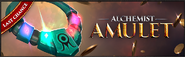 Alchemist's amulet last chance lobby banner