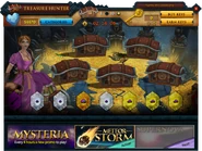 Mysteria promotion interface.