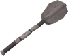 Ancient mace detail