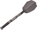 Ancient mace detail