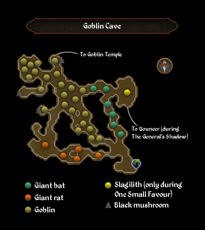 Goblin Cave map