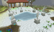 You can slide around on the ice in Falador park.