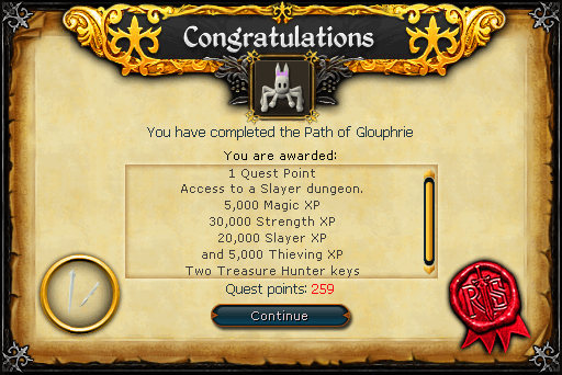 The Path of Glouphrie - OSRS Wiki