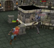 The edimmu's magic attack.